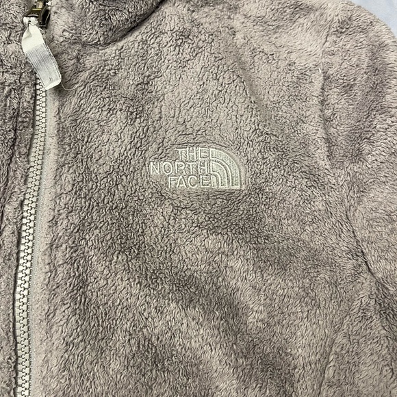 The North Face Fuzzy Fleece Zip Jacket | Light Grey - Picture 4 of 4